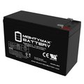 Mighty Max Battery 12V 9Ah SLA Replacement Battery for APC BackUPS BX1500G MAX3965558